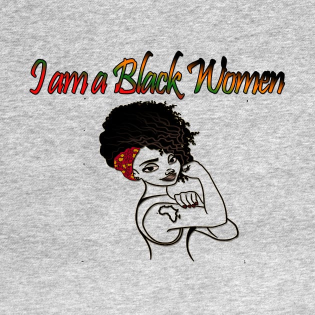 i AM a Black Women by The Room